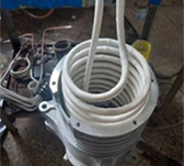 Aluminum shell hot fit